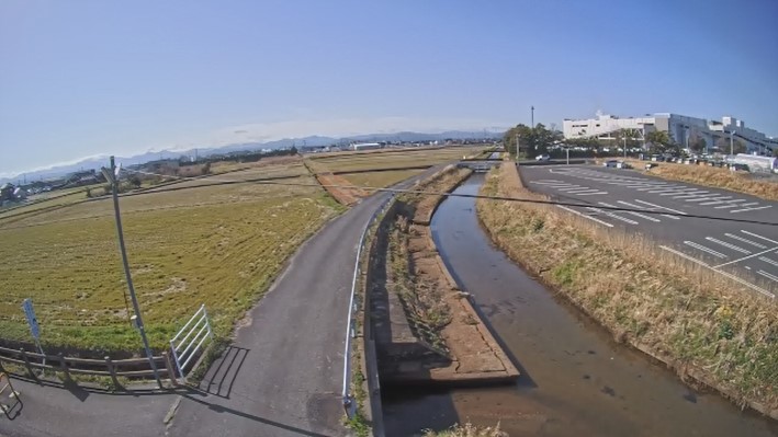 日吉津村海川排水路　イオンモール日吉津東側