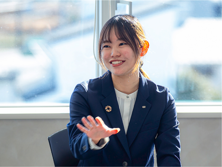 ［地域創造本部 地域づくり推進部 コムスク事業課］ 南前 美吹