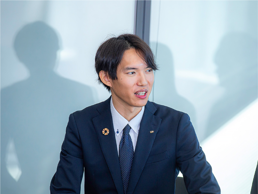 ［未来創造本部 営業部 営業一課］ 野間 嵩央