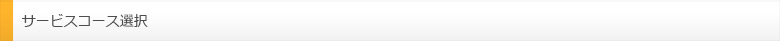 サービスコース選択